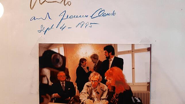 Großes Ereignis: Christo und Jeanne Claude waren vor 25 Jahren im Bonndorfer Schloss zu Gast.