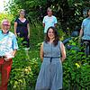 Die Museums-Crew (von links): Hans-Ruedi Lüscher, Claudia Steinacher (Bistro), Daniel Waldner (Technik), Patrizia Solombrino und Kurator ...
