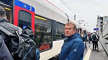Ludger Belke pendelt seit 30 Jahren mit der Bahn von Überlingen nach Konstanz zur Arbeit. Bisher hat das meist ganz gut geklappt, doch ...