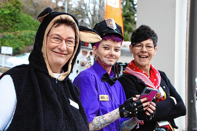 Bild 30: Bilder der Fasneteröffnung mit Schlüsselübergabe am Rathaus
