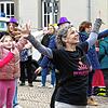Katja Eberle hat die Aktion &bdquo;One Billion Rising&ldquo; in Markdorf initiiert und organisiert.