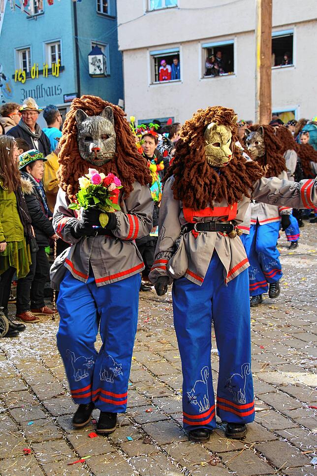 Bild 20: "Komm lass uns fröhlich sein" - Rosenmontag in Meßkirch 2025