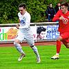 Matchwinner: Bruno Golic (links auf dem Archivbild, gegen Tiengens Marius Granacher) war an drei der vier Tore des FC Erzingen beim 4:1 ...
