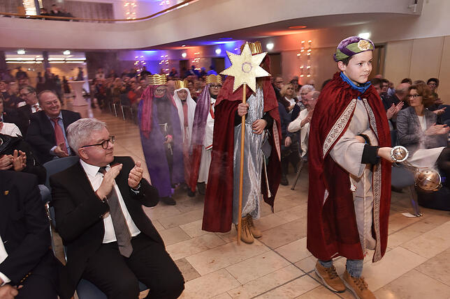 Bild 14: So sah es auf dem Neujahrsempfang in Hüfingen aus