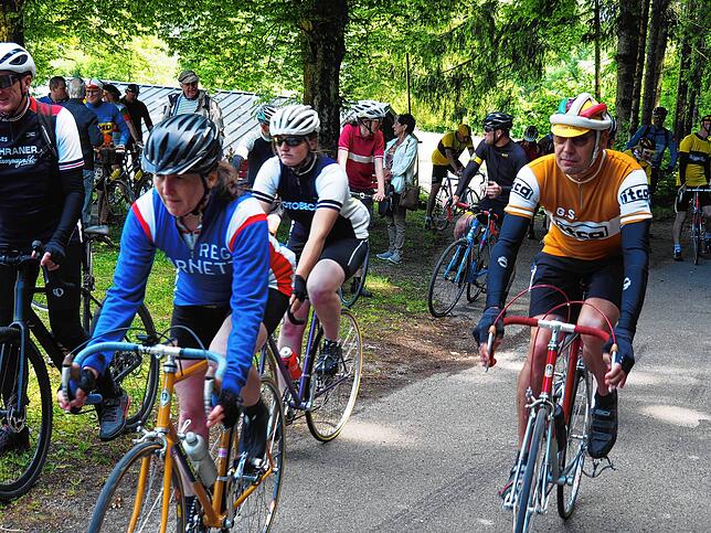 Bild 18: Bilder vom Radrennen zum 100-jährigem Jubiläum der Radrennbahn Jestetten