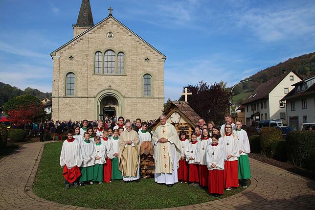Bild 22: Bilder vom Festakt &bdquo;50 Jahre Priester in Eggingen&ldquo; mit Pfarrer Hans-Jürgen Allgaier sowie vom Patrozinium St. Gallus Eggingen
