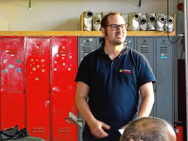 Bild 23: Heiligenberger Feuerwehr übt bei der Hofstetter Mühle