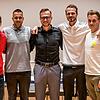 Aufsteiger: Christian Rapp (FC Zell), Marco Weber (FC Kandern), Ardian Bräutigam (FV Haltingen), Stefan Schmidt (FC Grießen) und Martin ...
