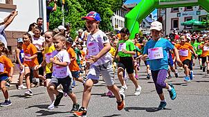 Der Spaß am Rennen steht den Kindern ins Gesicht geschrieben, die beim Bambinilauf am Samstag an den Start gehen.