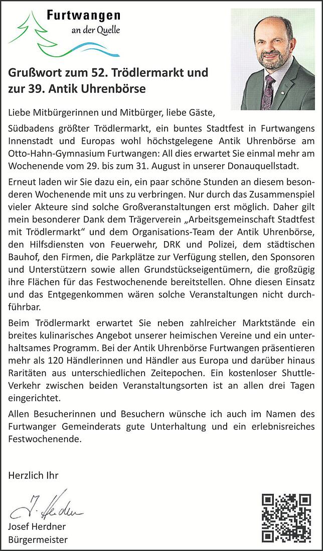 Bild 2: Stadtfest Trödlermarkt Furtwangen: 240 Stände beim Trödlermarkt