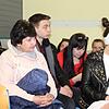 Mehr als 50 Geflüchtete aus der Ukraine, vor allem Frauen und Kinder, informierten sich am Montag im neu eröffneten Begegnungszentrum im ...