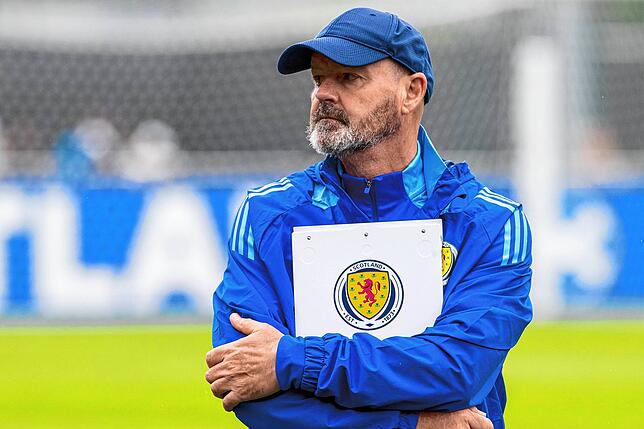 Schottlands Nationaltrainer Steve Clarke.