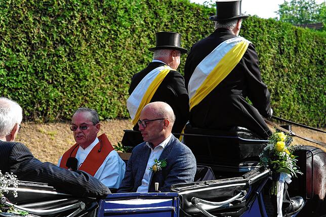 Bild 30: Bilder von der Reiterprozession zum Jubiläumsfest der Blutreitergruppe Oberteuringen