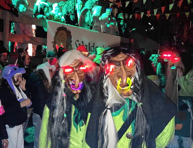 Bild 11: So gruselig war‘s beim Häxefüür und Nachtumzug in Laufenburg