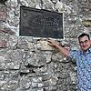 Sascha Klubert (51) auf der Küssaburg. Die Burgruine ist eines der Wahrzeichen des Landkreises Waldshut.