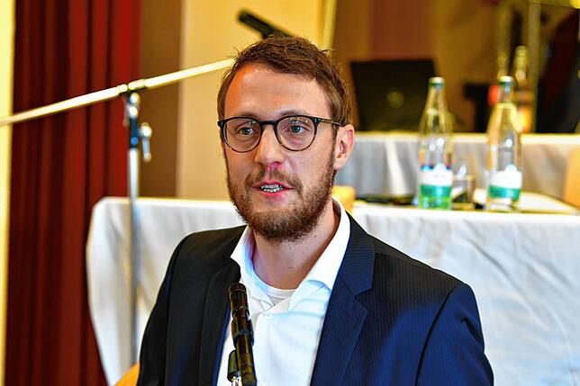 Designierter SBFV-Geschäftsführer: Johannes Restle stellte sich beim Hochrhein-Bezirkstag in Willaringen als Nachfolger von Siegbert ...