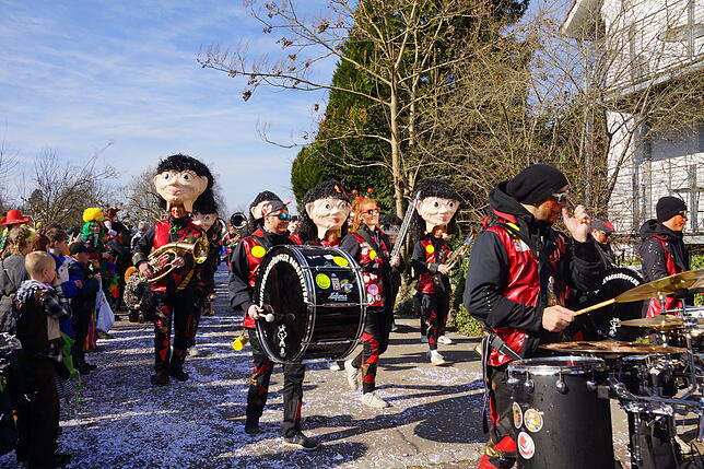 Bild 41: 43. Küssaberger Narrentreffen: Märchenhafte Fasnacht in Rheinheim