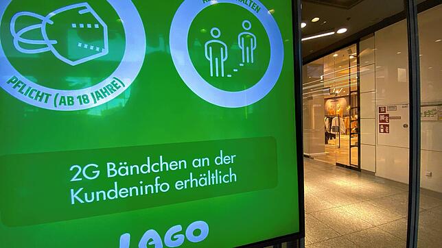 In Konstanz gibt es seit Anfang Januar 2G-Bändchen. Im Einkaufszentrum Lago gibt es ähnliche Bändchen schon seit längerer Zeit.