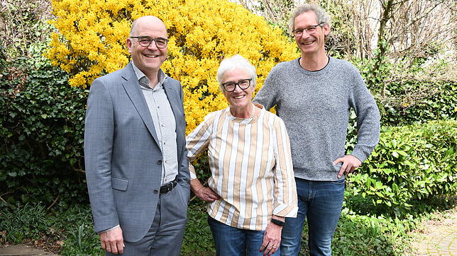 Der Vorstand der Singener Bürgerstiftung (von links): Martin Spitznagel, Renate Weißhaar und Thomas Hauser. Bild: Stephan Freißmann