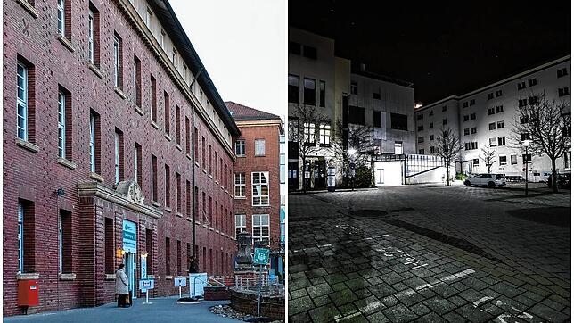 Teilen beide dasselbe Schicksal: Sowohl das Singener Krankenhaus (links) wie auch das Radolfzeller Krankenhaus (rechts) müssen laut ...