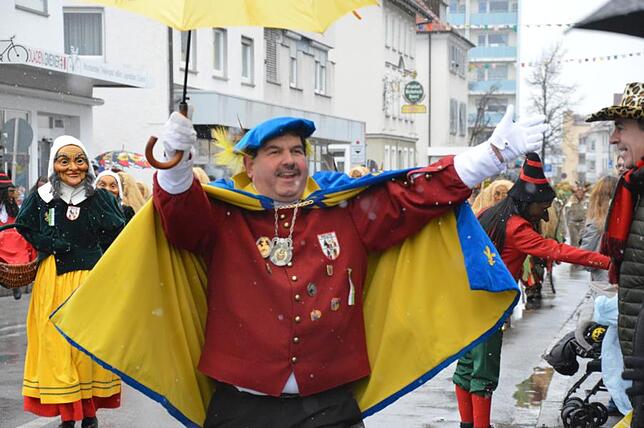 Bild 14: Bilder vom Narrensprung beim Ringtreffen des Alemannischen Narrenrings (Teil 1)