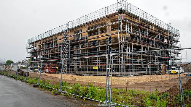 Der Neubau der Eichendorff-Schule in Gottmadingen im Mai 2020.