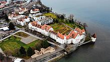 Auf der sogenannten Hinteren Insel in Lindau soll am 20. Mai die Gartenschau eröffnet werden.