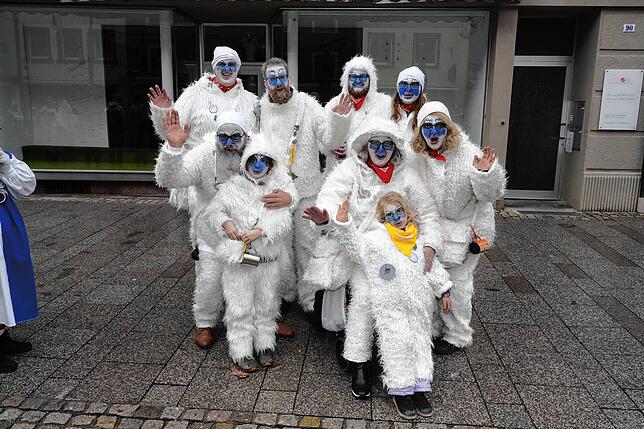 Bild 4: Montags-Umzug der Narrozunft, Teil 1