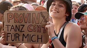 Bild : Provinz treten beim Southside auf