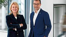 Waren jahrelang ein eingespieltes Team: RRPS-Chef Andreas Schell und seine Finanzchefin Louise Öfverström. Jetzt geht die Managerin.