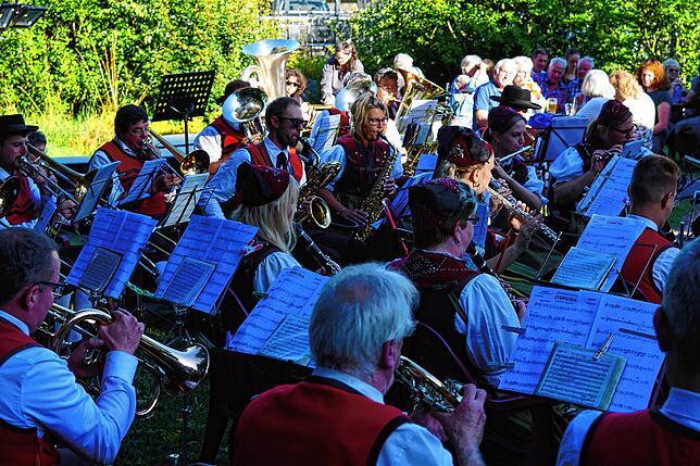 Bild 3: Ein Genuss! – Die besten Bilder vom Sommernachtskonzert des MV 1860 Rickenbach