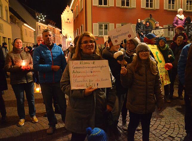Bild 22: Bilder von der zweiten Klima-Demo in der Markdorfer Innenstadt