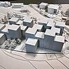 Die Architektenplanungen sehen anstatt des alten Landratsamts (Glärnischstraße 1 bis 3) mehrere kubusartige, abgestufte Gebäude vor. ...