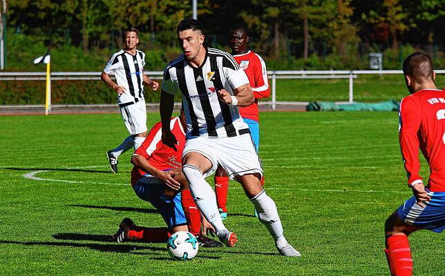 Heimkehrer: Vor einem Jahr verabschiedete sich Eduard Nowak zum FV Lörrach-Brombach. Nun ist der 26-jährige Hüne wieder zurück beim SV ...