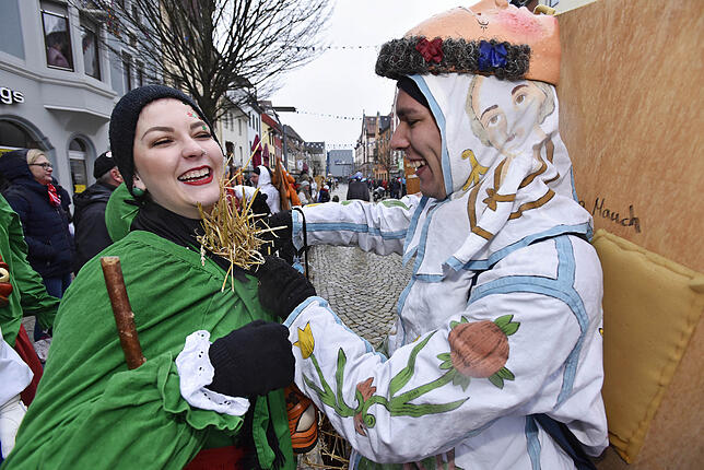 Bild 22: Bilder vom bunten Treiben am Fasnetsmontag in Villingen (2)