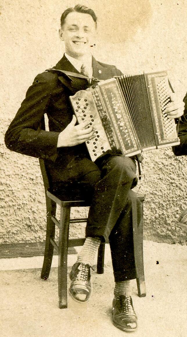 Alois Keser vor dem Krieg.