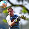 Gefordert: Jan Wiedmann hütet am Samstag das Tor des FC Erzingen in der Partie beim SV RW Ballrechten-Dottingen.