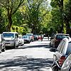 Alles zugeparkt in der Schützenstraße im Paradies. Bild: Eva Marie Stegmann