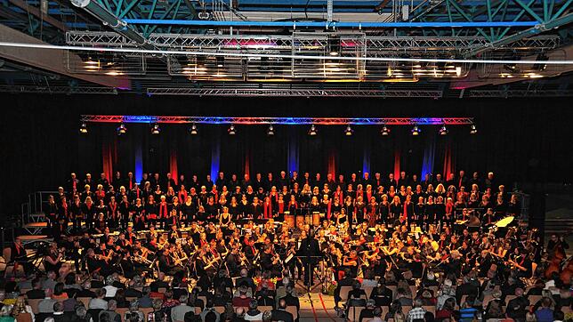 Stadtmusik Stockach und Stadtharmonie Winterthur-Töss haben bereits zusammengearbeitet. Im November tun sie es erneut. Bild: Werner Gaiser