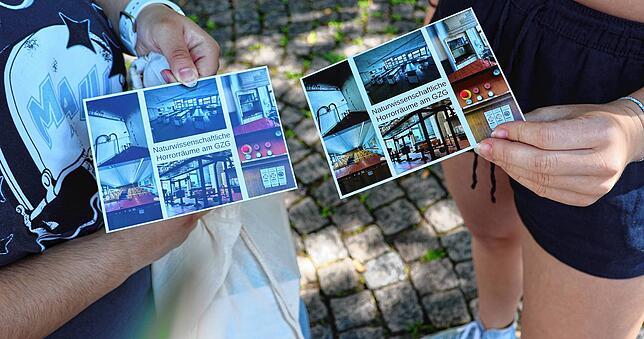 1000 Postkarten gingen an die Stadt.