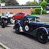 Fünf Vorkriegs-Klassiker haben sich der Wertungsprüfung am Eggberg gestellt, hier ein BMW 328 Roadster von 1937; ob es Leopold Prinz von ...