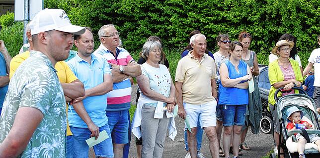 Auch in Worndorf war das Interesse der Einwohner zur Planung der Gemeinde „Vision 2035“ groß. Hier am Skaterplatz, ein ...