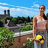 Emma Tischer wurde am Bundesstützpunkt für Volleyball-Talente in Münster aufgenommen. Jetzt zieht sie mit 15 Jahren von zuhause weg.