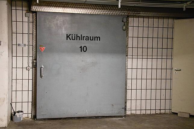 Kühlraum 10 stammt noch aus der Zeit, bevor das Milchwerk zum Veranstaltungsort wurde. Er ist auch noch immer in Betrieb – nur mit ...