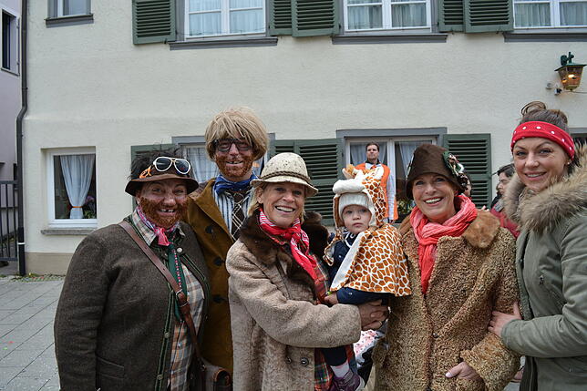 Bild 14: Bilder vom Fasnetssunntig Umzug der Historische Narrenzunft Markdorf