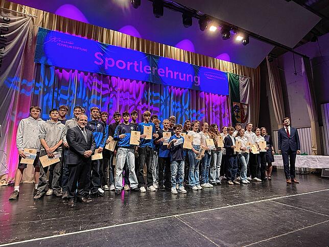 Bild 25: Die schönsten Bilder der Sportlerehrung in der Ludwig-Roos-Halle in Ettenkirch