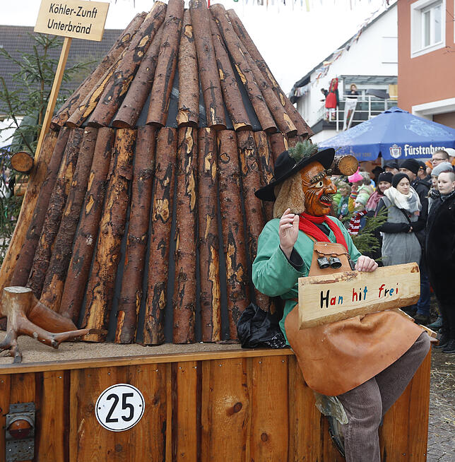 Bild 35: Bilder zum großen Narrentreffen in Pfohren (4)