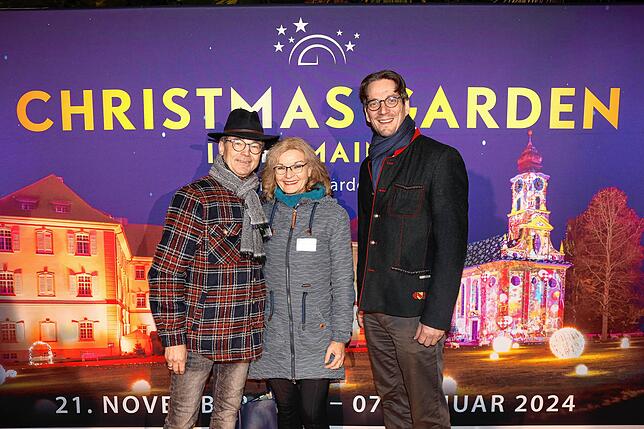 Bild 30: Insel Mainau: Bilder vom Start des Christmas Garden 2023 - Teil 2
