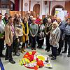 Das Konzeptionsteam &bdquo;Die Begeisterung wecken&ldquo; will die Kirche weiterentwicklen. Es stellt sich nach getaner Arbeit zum ...