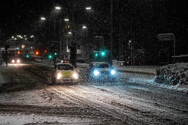 Bild 10: Besondere Eindrücke: Winternacht in Villingen